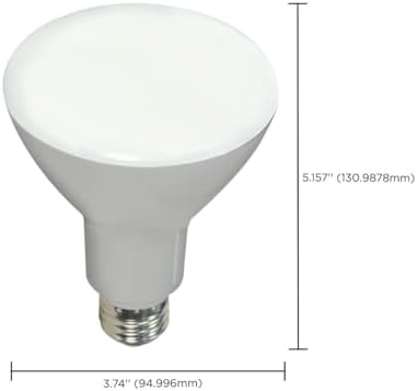 Satco 12 Pack BR30 LED Bulbs 95W Soft White 3000K