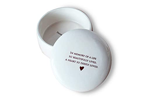 Sympathy Gift Ceramic Keepsake Box