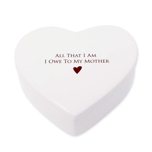 Mother of the Bride Groom Keepsake Box - Ceramic Heart Gift