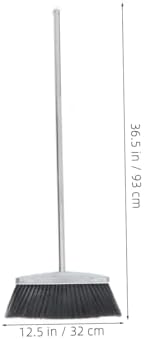 Ergonomic Hand Broom with Long Dust Pan Handle for Efficient Cleaning