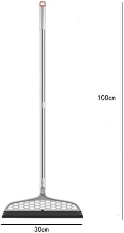 DDGURDH Hand Broom with Built-in Comb for Easy Floor Cleaning