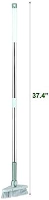 DDGURDH Hand Broom Retractable Floor Brush for Hardwood and Tile