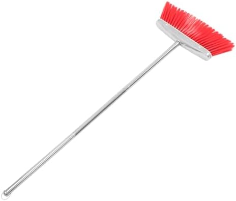 Stainless Steel Broom with Antihair Wrap for Home and Commercial Use
