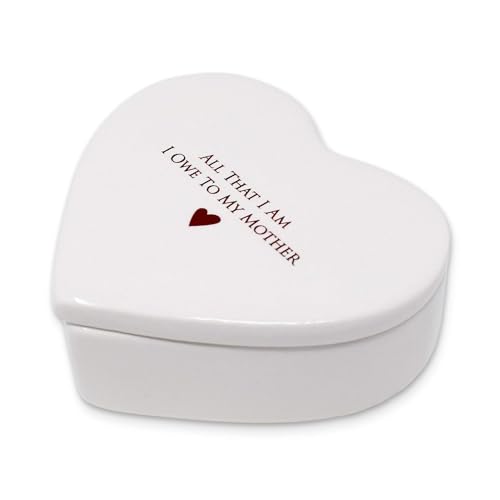 Mother of the Bride Groom Keepsake Box - Ceramic Heart Gift