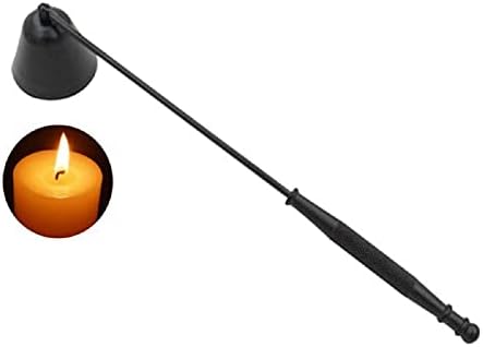 RUIXIA Bell Shaped Candle Snuffer with Long Handle