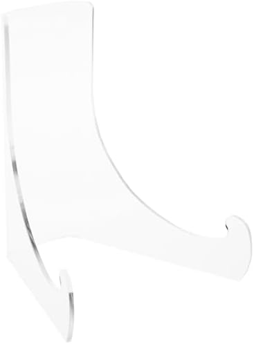 Plymor Clear Acrylic Flat Back Easel with Deep Support Ledges