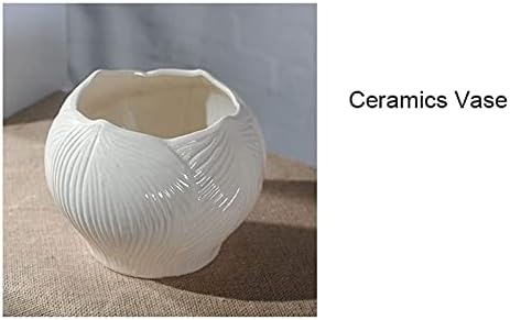 Realistic Artificial Orchid Set with Ceramic Vase
