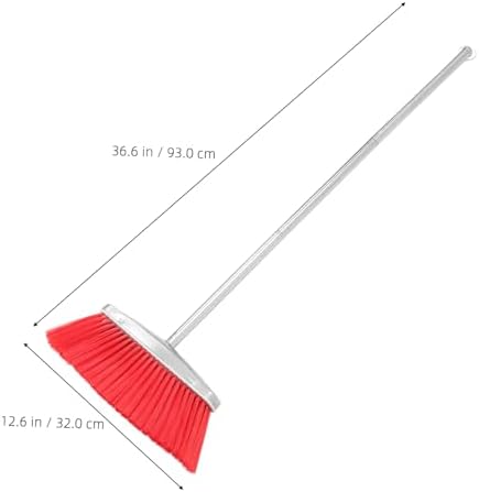 VERDANVERSE Indoor Broom with Soft Bristles for Efficient Cleaning