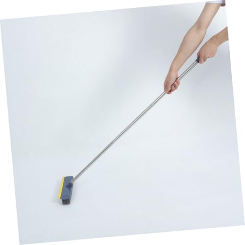 Effortless Cleaning Broom with Scraper for Kitchen and Bathroom