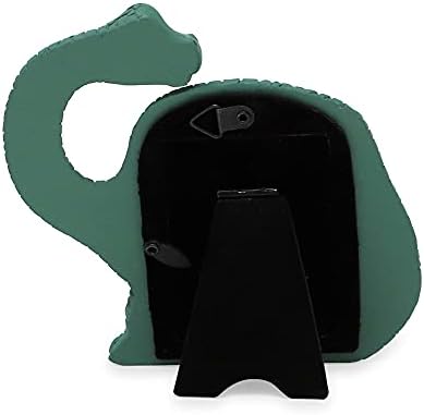 Isaac Jacobs Resin Dinosaur Frame - Brontosaurus Green
