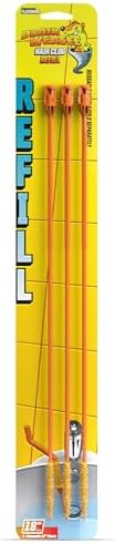 FlexiSnake Drain Weasel Refill - 3 Pack 18 Wands Made in USA