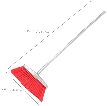 Stainless Steel Broom with Antihair Wrap for Home and Commercial Use