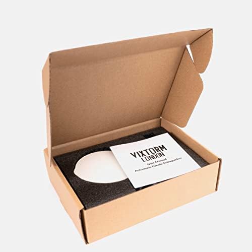 VIXTORM 24hours Candle Snuffer with Timer and Rechargeable Battery