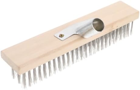 Stainless Steel Floor Scrub Brush Head Heavy Duty Cleaning Tool