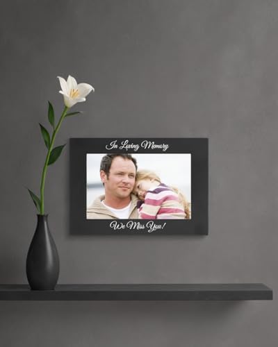 Personalized Engraved 4x6-Inch Aluminum Photo Frame