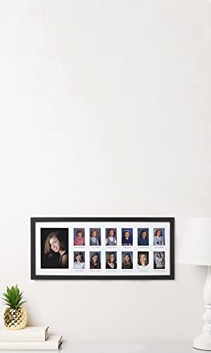 Pearhead School Days Graduation Frame - 13 Photos K-12 Milestone Collage