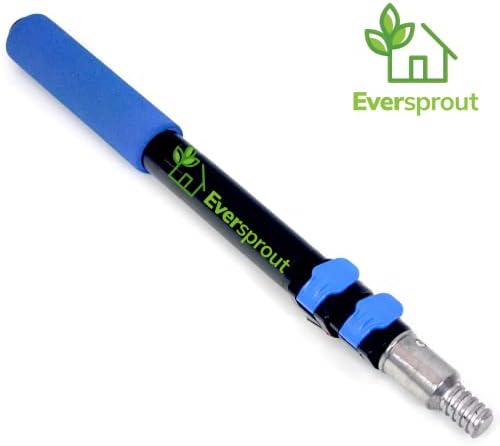 EVERSPROUT Telescopic Paint Roller Pole 15-3 Foot Flip-Tab Lock