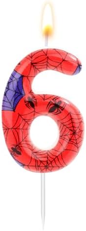 Spider Themed Birthday Candle with Storage Box 6