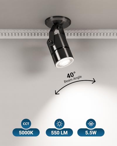 Sunco 12 Pack MR16 LED Bulbs GU10 Dimmable 5000K Daylight