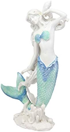 Ebros Gift Nautical Mermaid Statue Decor 1