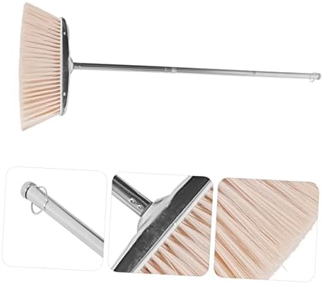 TOKIDNY Heavy Duty Floor Scraper Broom with Long Handle