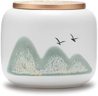 White Small Urn for Ashes - 3 Inch Ceramic Memorial Keepsake 1