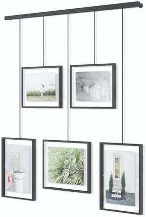 Umbra Black Exhibit Multi Photo Frame Display
