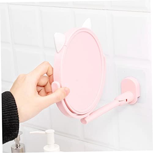 DOITOOL Cute Portable Travel Mirror Wall-Mounted Makeup Mirror