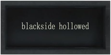 Esur Motivational Desk Sign - Black Decor for Home Office