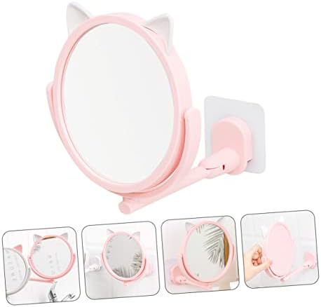 DOITOOL Cute Portable Travel Mirror Wall-Mounted Makeup Mirror