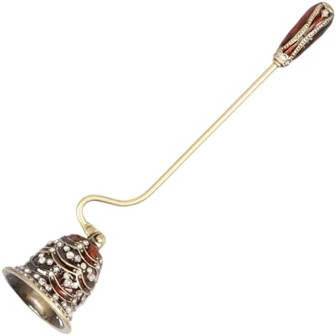KTZCTPCA Candle Snuffer with Long Handle and Enamel Finish