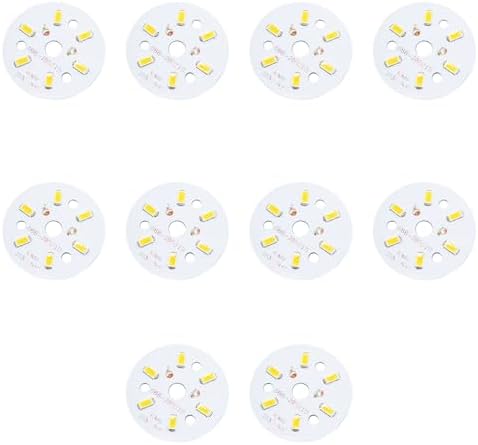 TAODAN 10PCS 3W Round LED Lamp Chip for Track Light Replacement