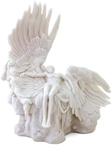 Top Collection Icarus Statue - 115-Inch Cold Cast Marble Figurine