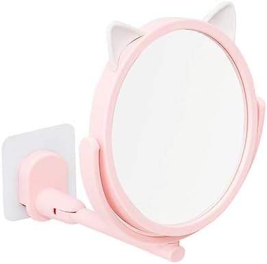 DOITOOL Cute Portable Travel Mirror Wall-Mounted Makeup Mirror