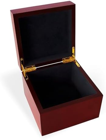 CafePress Memory Keepsake Jewelry Box 5x5x375