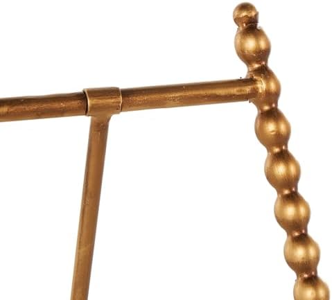 Deco 79 Gold Metal Abstract Display Easel 1