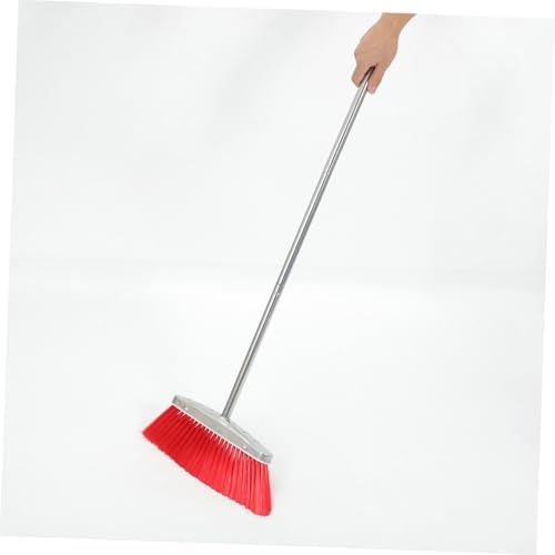 Stainless Steel Broom with Antihair Wrap for Home and Commercial Use