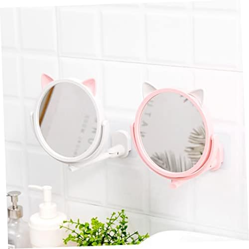 DOITOOL Cute Portable Travel Mirror Wall-Mounted Makeup Mirror