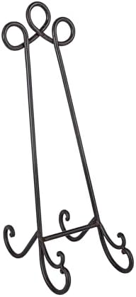 Creative Co-Op DE1159 Grey Iron Easel 24 Inch