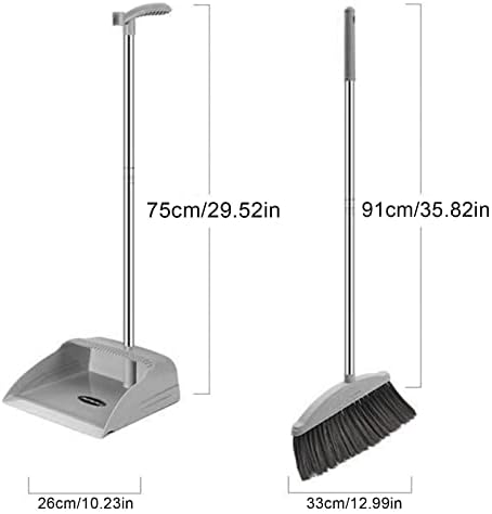 DDGURDH Hand Broom and Dustpan Set for Efficient Cleaning 1