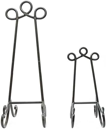 Creative Co-Op DE1159 Grey Iron Easel 24 Inch