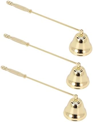 3pcs Golden Iron Candle Snuffer Set 1