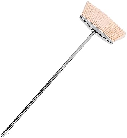 TOKIDNY Heavy Duty Floor Scraper Broom with Long Handle