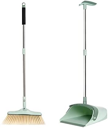 DDGURDH Hand Broom Set with Rotating Handle and Dustbin
