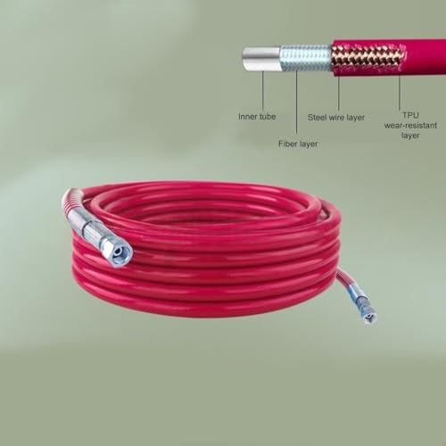 Pipe Cleaner With Twist Water Pressure Tech And Polyurethane Hose