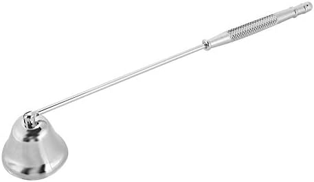 Yosoo ZJchao Candle Snuffer - Long Handle Stainless Steel Bell Shaped Candle Cover Tool