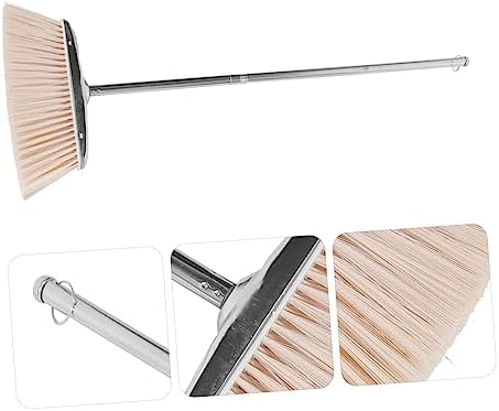 FRCOLOR Heavy Duty Hand Broom with Beveled Bristles