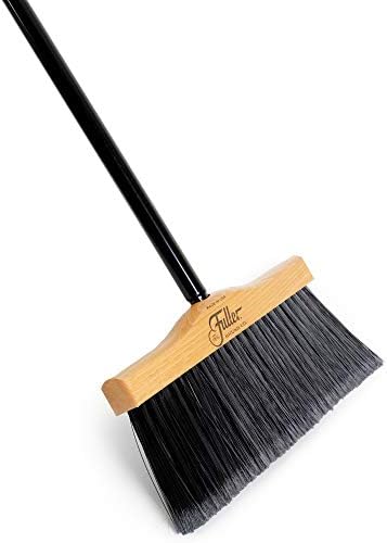 Fuller Brush 12 Upright Broom with Black Steel Handle