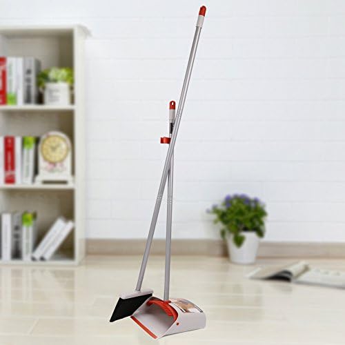 TreeLen Broom and Dustpan Set 52 Indoor Heavy Duty Cleaning Combo