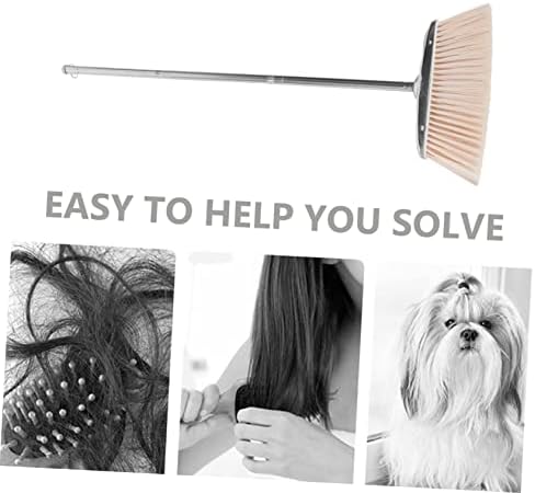 Heavy Duty Broom Handle with Bristles for Home and Industrial Use